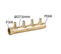 Collecteur MF3/4" - départ Ø16 - entraxe 50 mm 