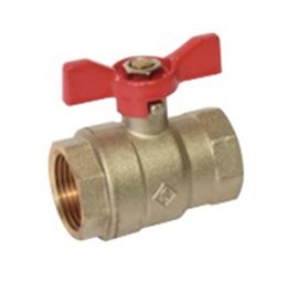 VANNE SPHERE FF 3/8 ROUGE