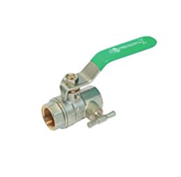 VANNE SPHERE FF 1/2 VERT