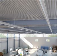 Profilés rayonnants de plafond