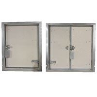 Volets coupe-feu 2H - 1 vantail et 2 vantaux