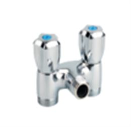 ROBINET MAL DOUBLE CHROME