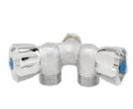 ROBINET MAL DOUBLE CHROME Y