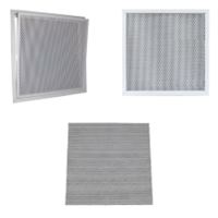 Grilles de reprise acier tôle perforée KQ